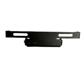 Porta Placa Abatible Con Base Negro